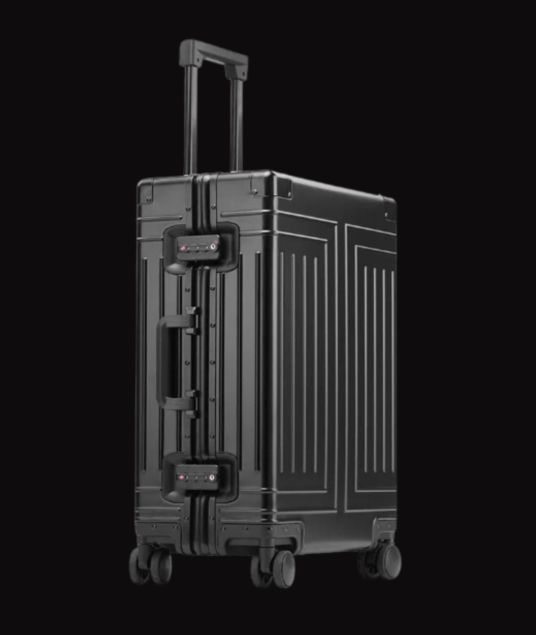 Aluminum Trolley Suitcase with Large Capacity