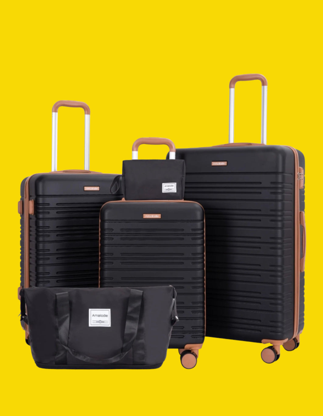 5-Piece Luggage Set with TSA Lock