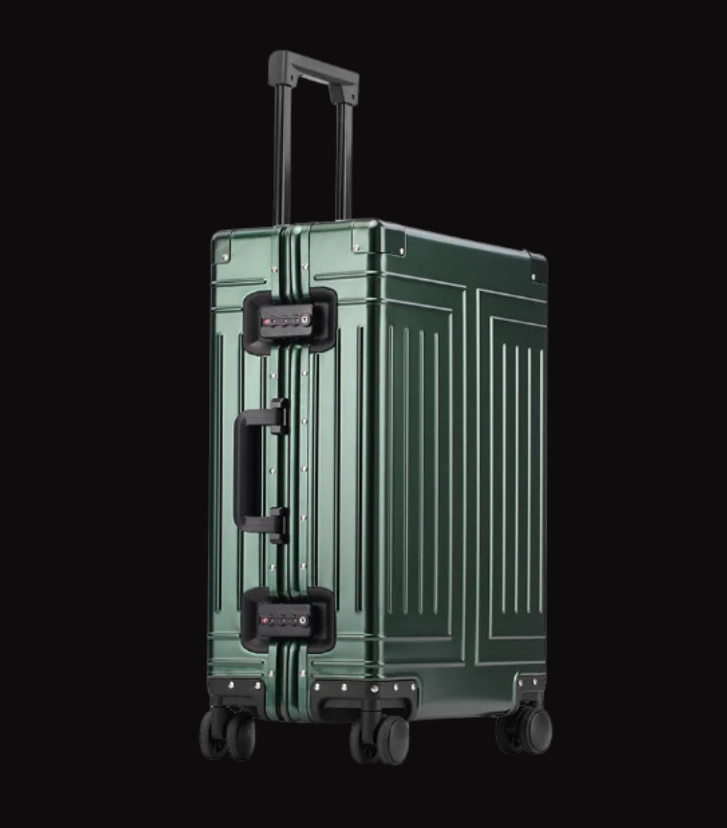 Aluminum Trolley Suitcase with Large Capacity