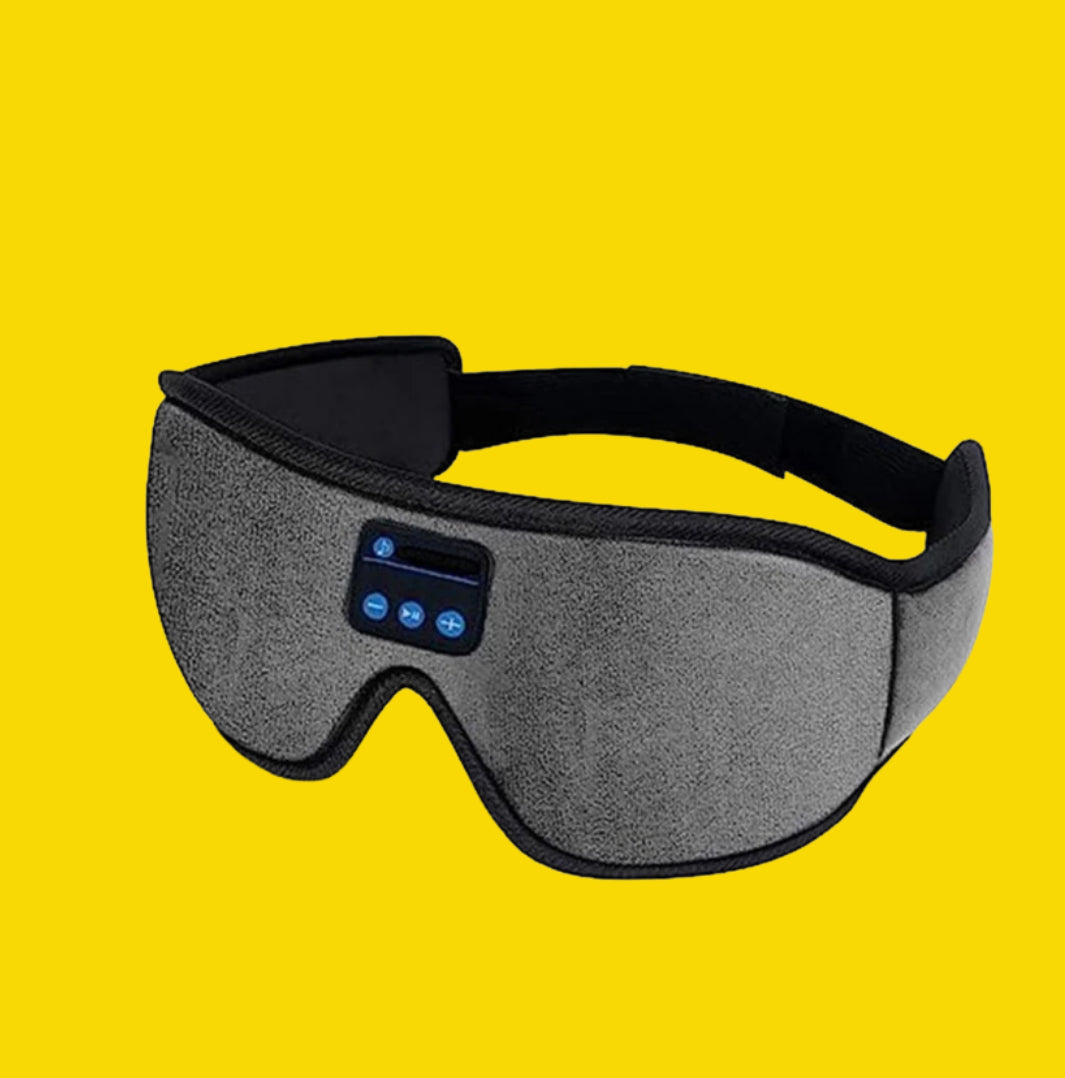 3D Eye Mask with Bluetooth Music Headphones