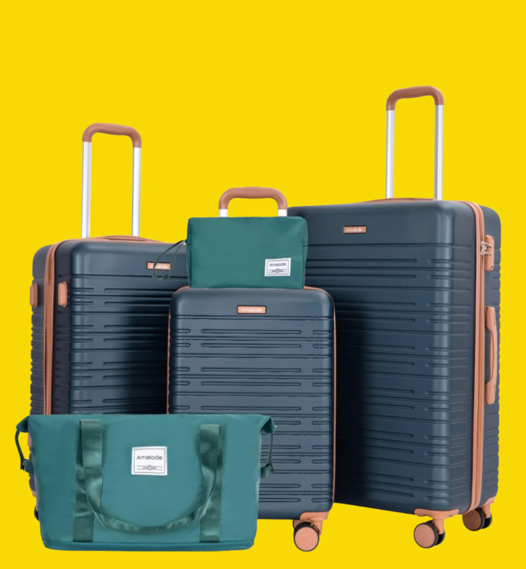 5-Piece Luggage Set with TSA Lock