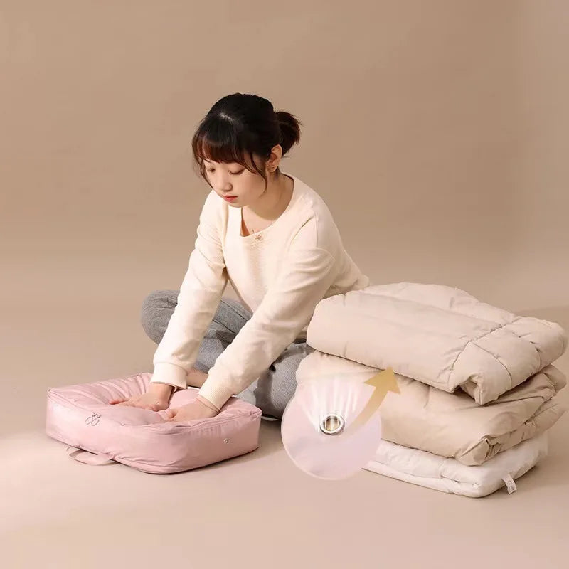 Large Compression Bag for Clothes Storage