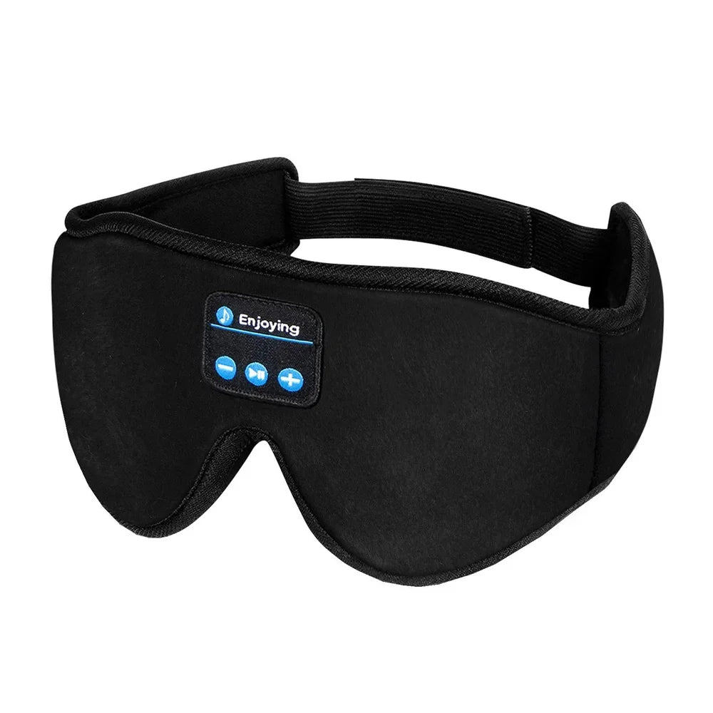 3D Eye Mask with Bluetooth Music Headphones