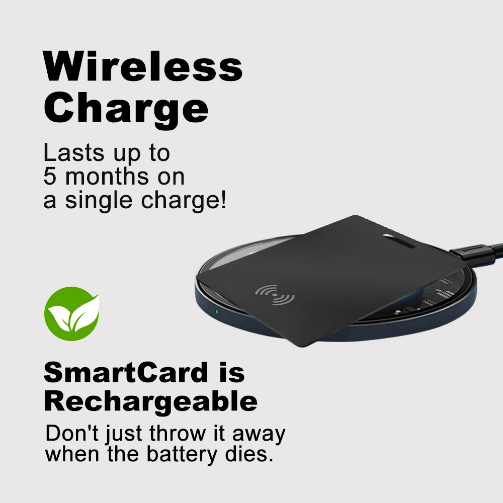 Wireless Wallet Tracker Card