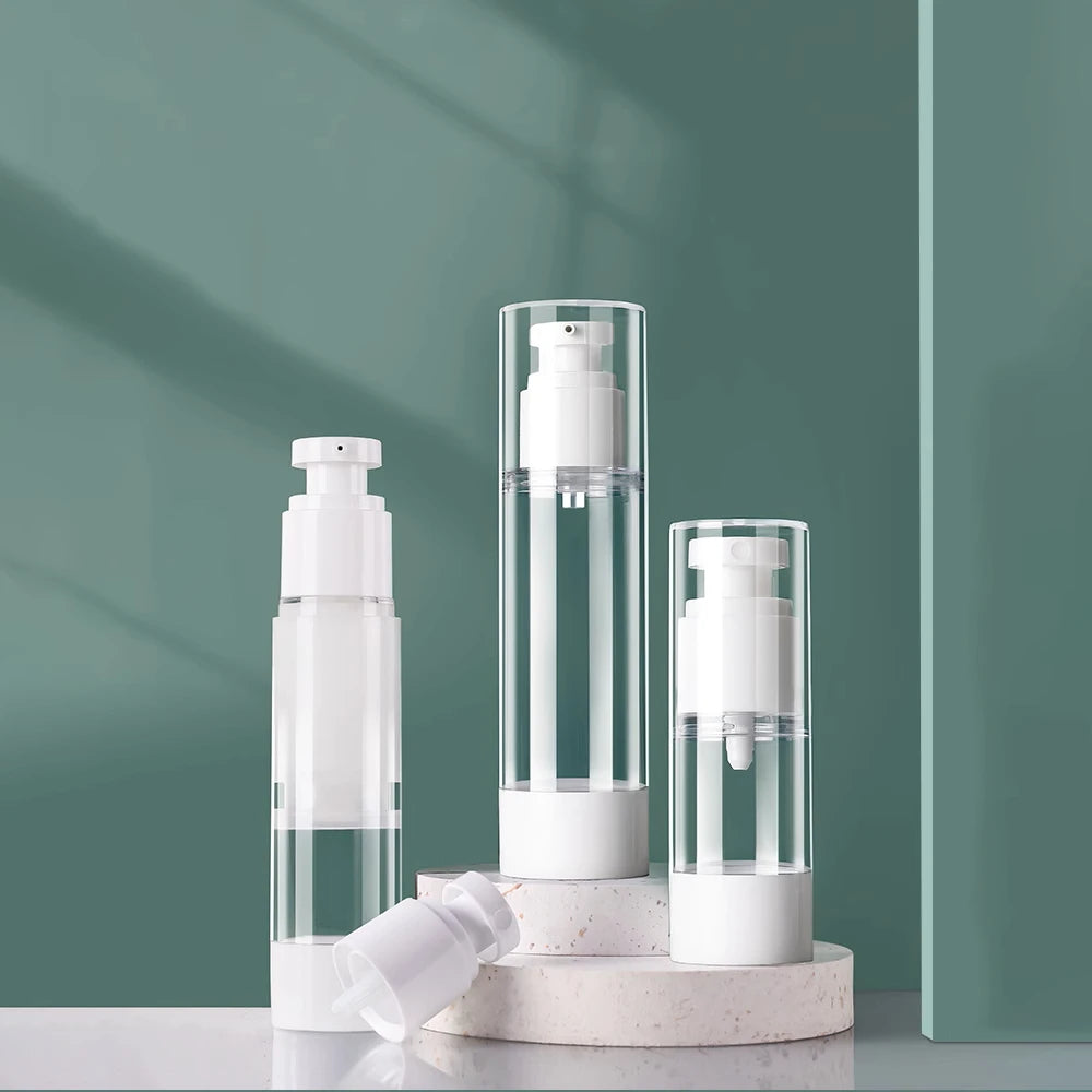 Travel Size Airless Pump Bottle for Toiletries