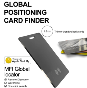 Wireless Wallet Tracker Card