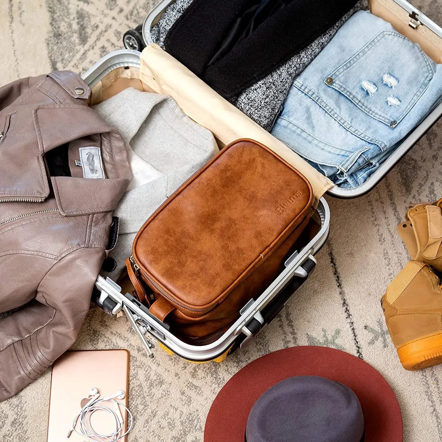 Waterproof Hanging Travel Cosmetic Organizer