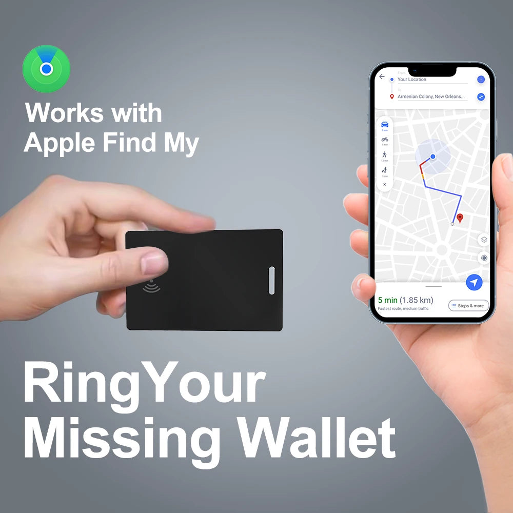 Wireless Wallet Tracker Card