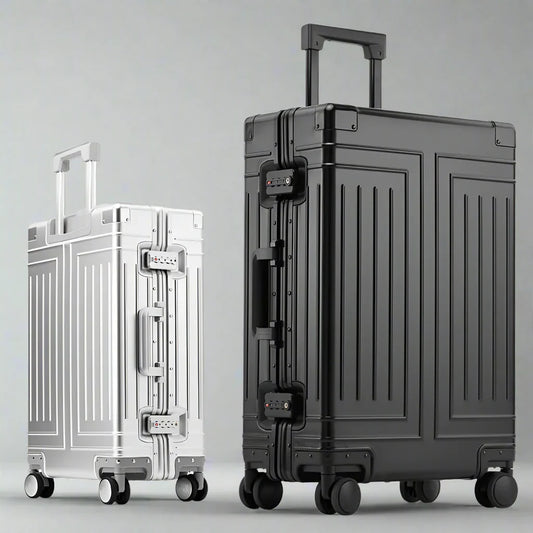 Aluminum Trolley Suitcase