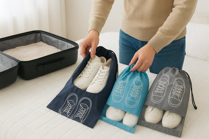 5pcs Shoe Storage Bag with Waterproof Capacity
