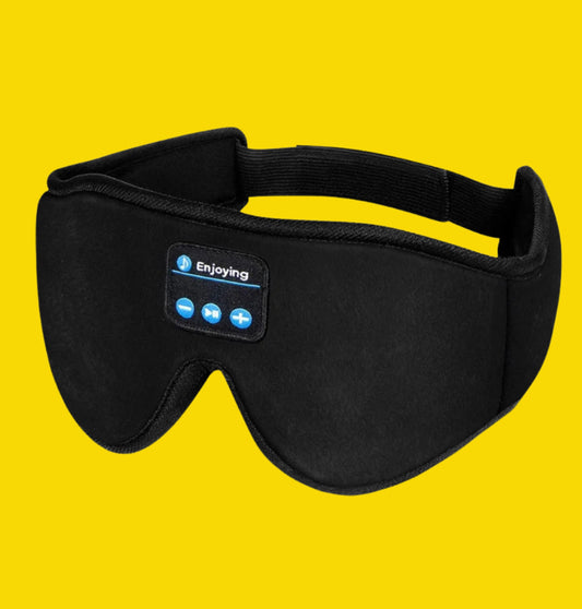 3D Eye Mask with Bluetooth Music Headphones