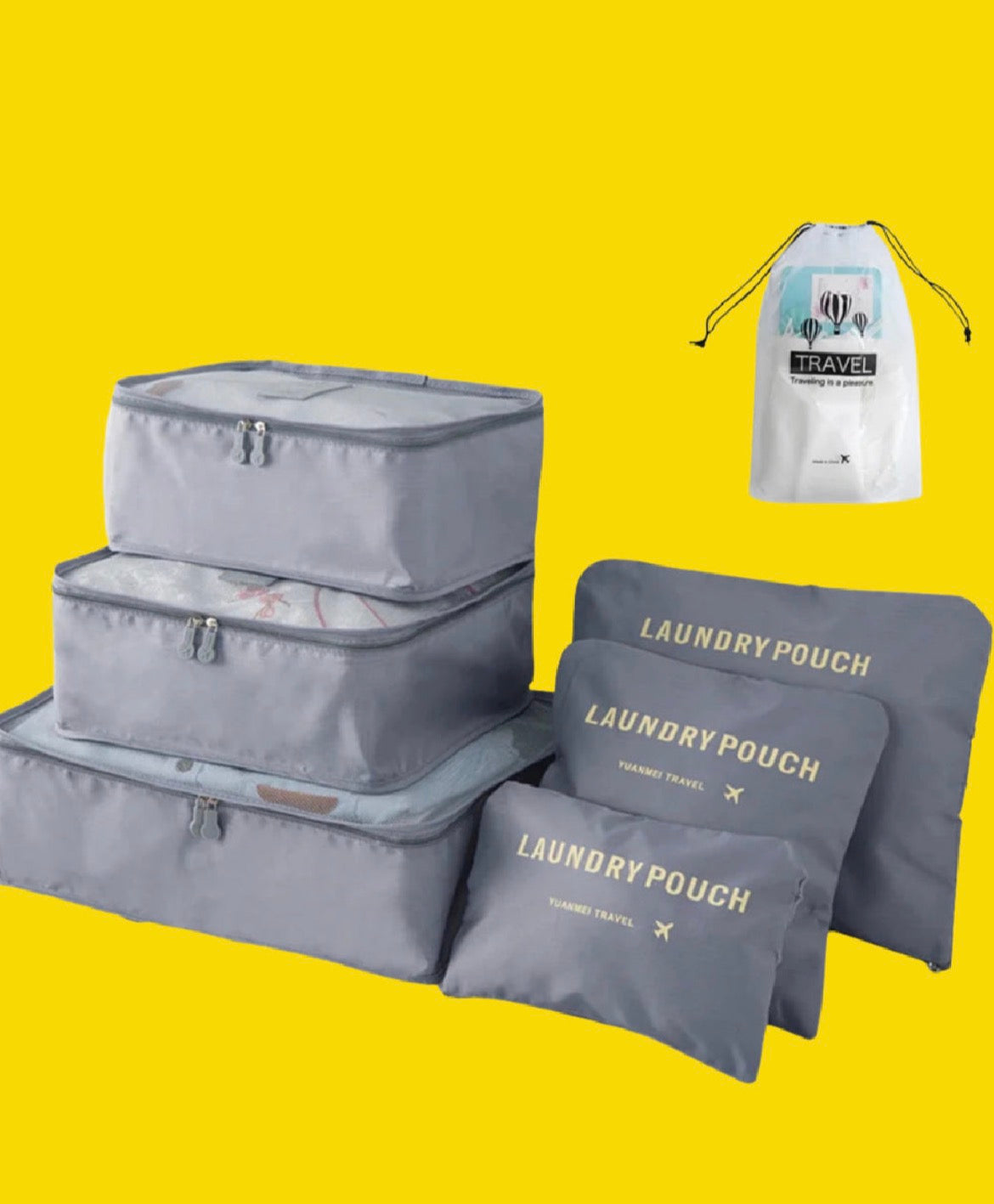 Travel Bag Organizer Set