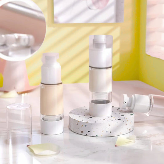 Travel Size Airless Pump Bottle for Toiletries