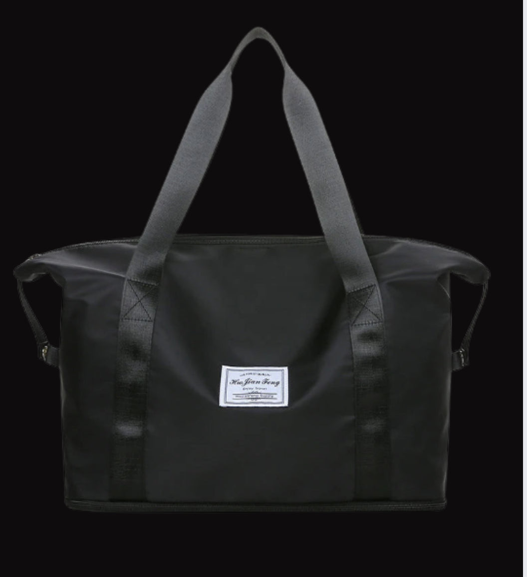 Travel Tote Bag with Expandable Capacity