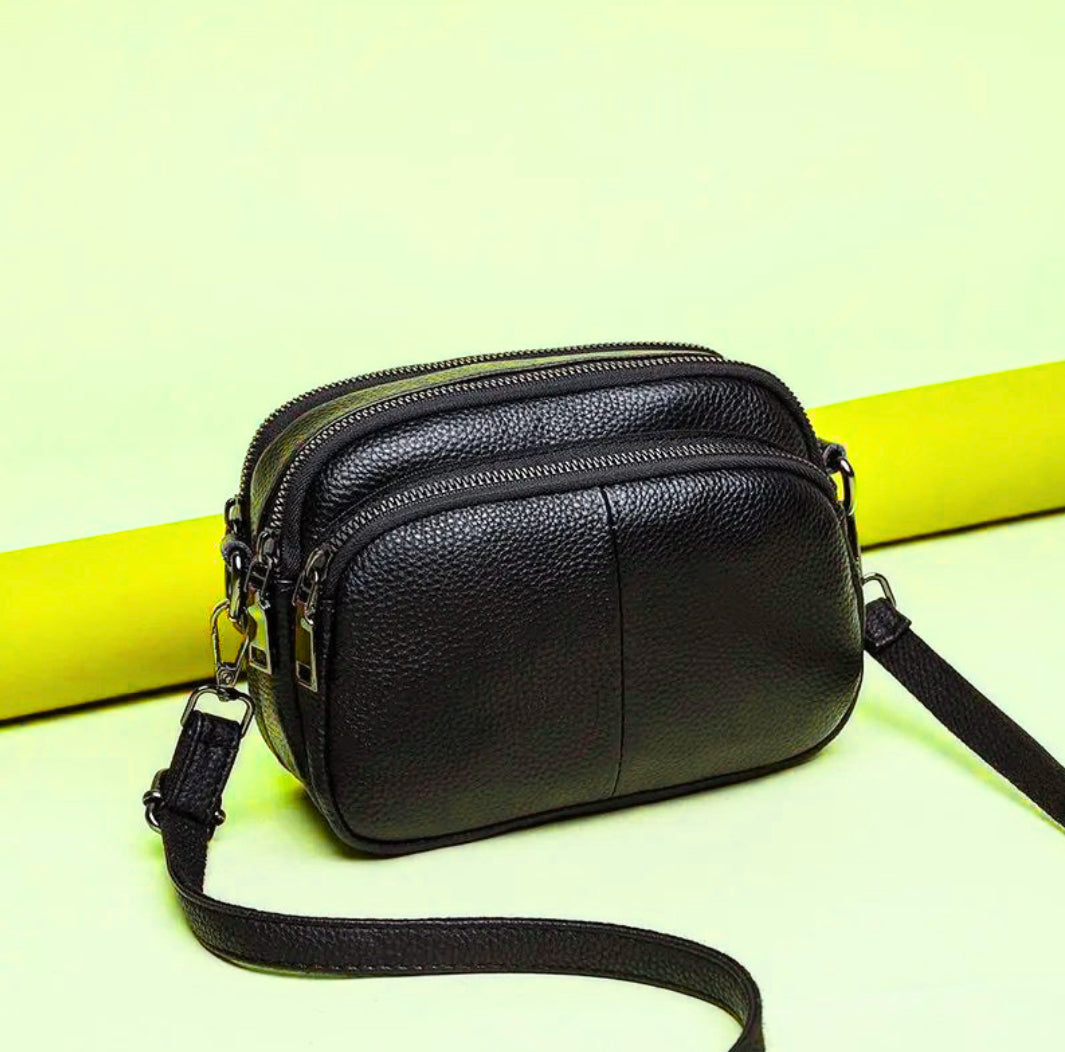 Mini Leather Crossbody Bag