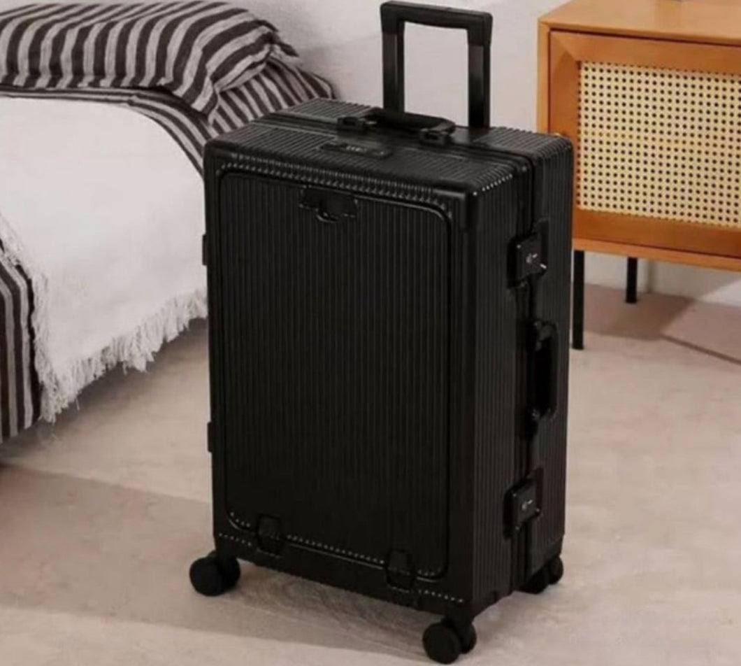 28-Inch Luggage with Brake Wheel/Cup Holder/USB