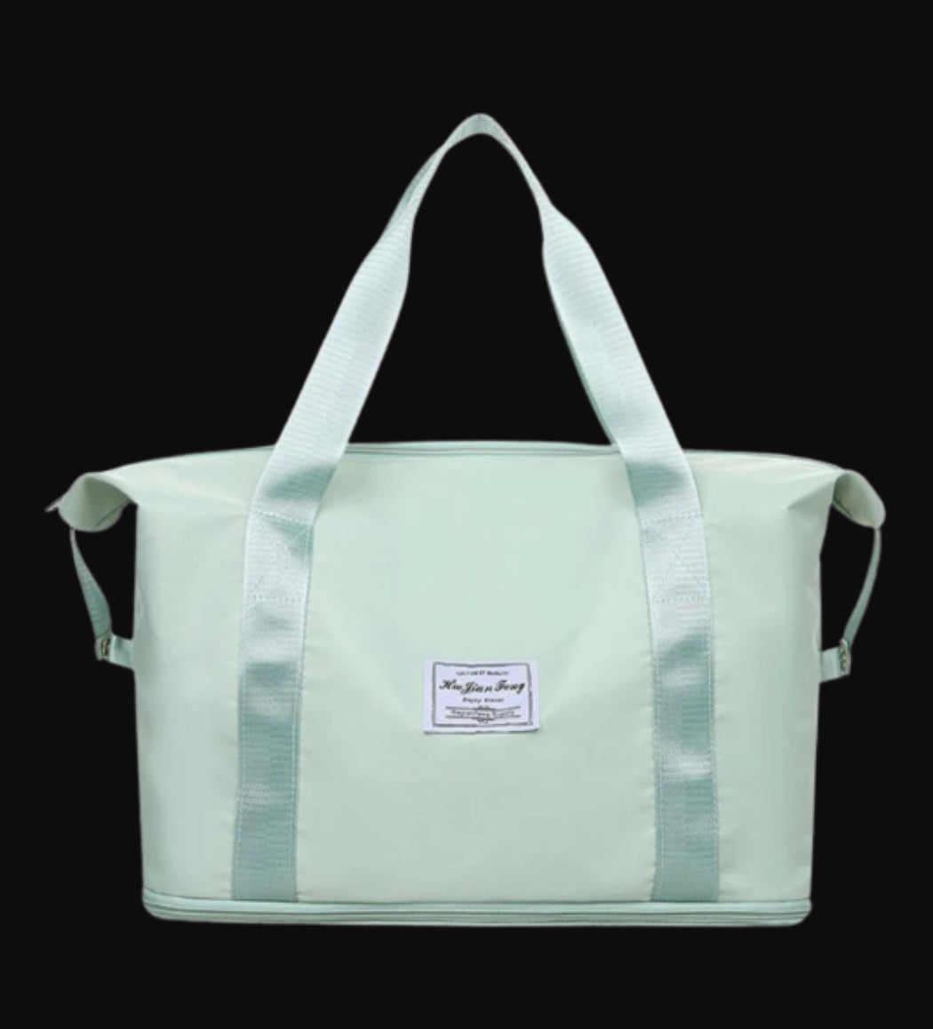 Travel Tote Bag with Expandable Capacity