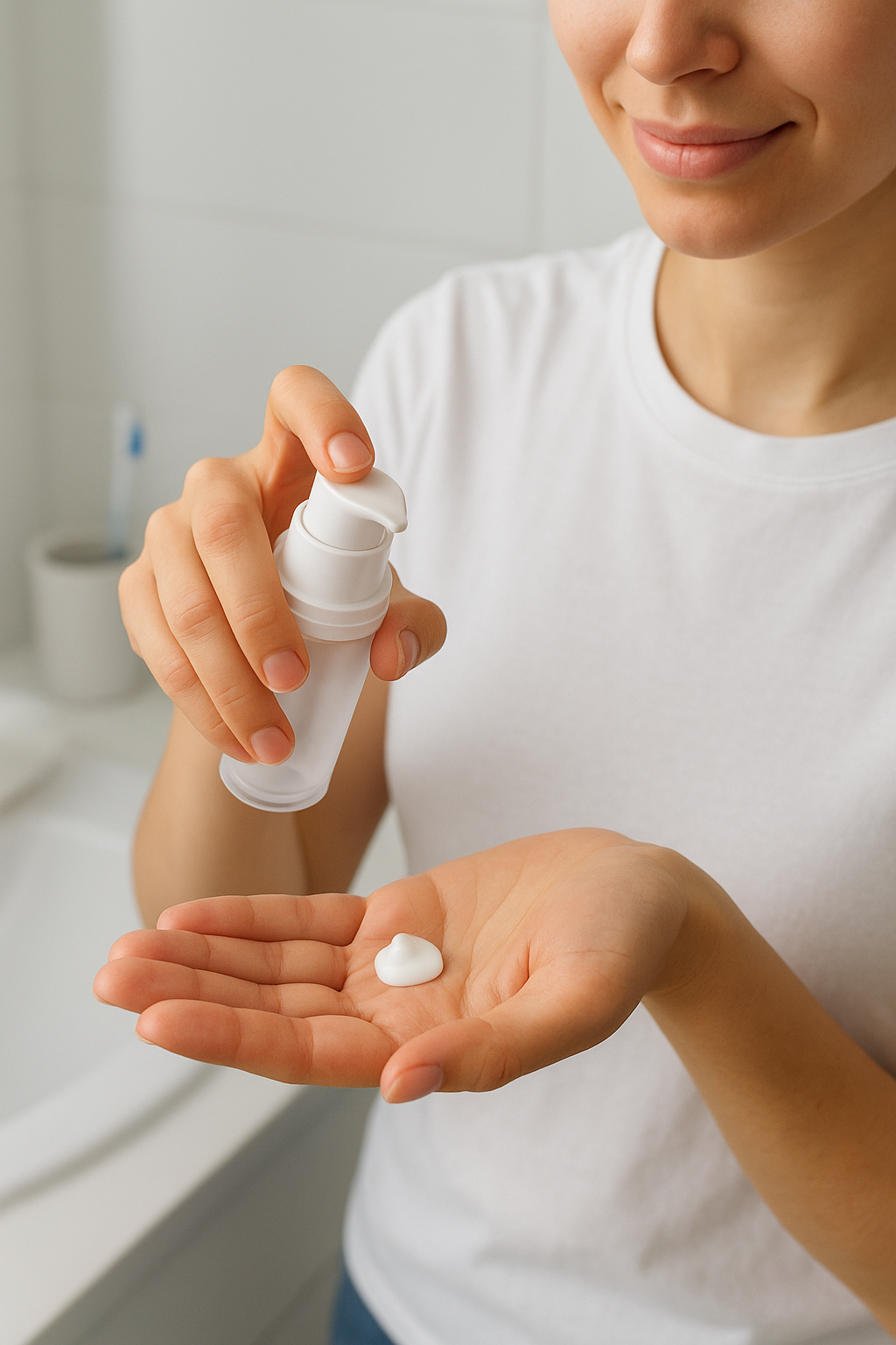 Travel Size Airless Pump Bottle for Toiletries