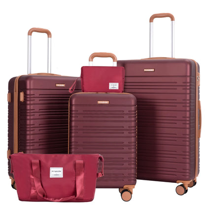 5-Piece Luggage Set with TSA Lock