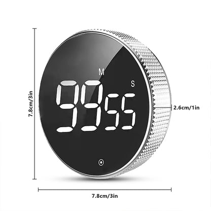 Magnetic Digital Countdown Timer for Cooking and Outdoor Use