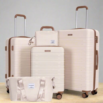 5-Piece Luggage Set with TSA Lock