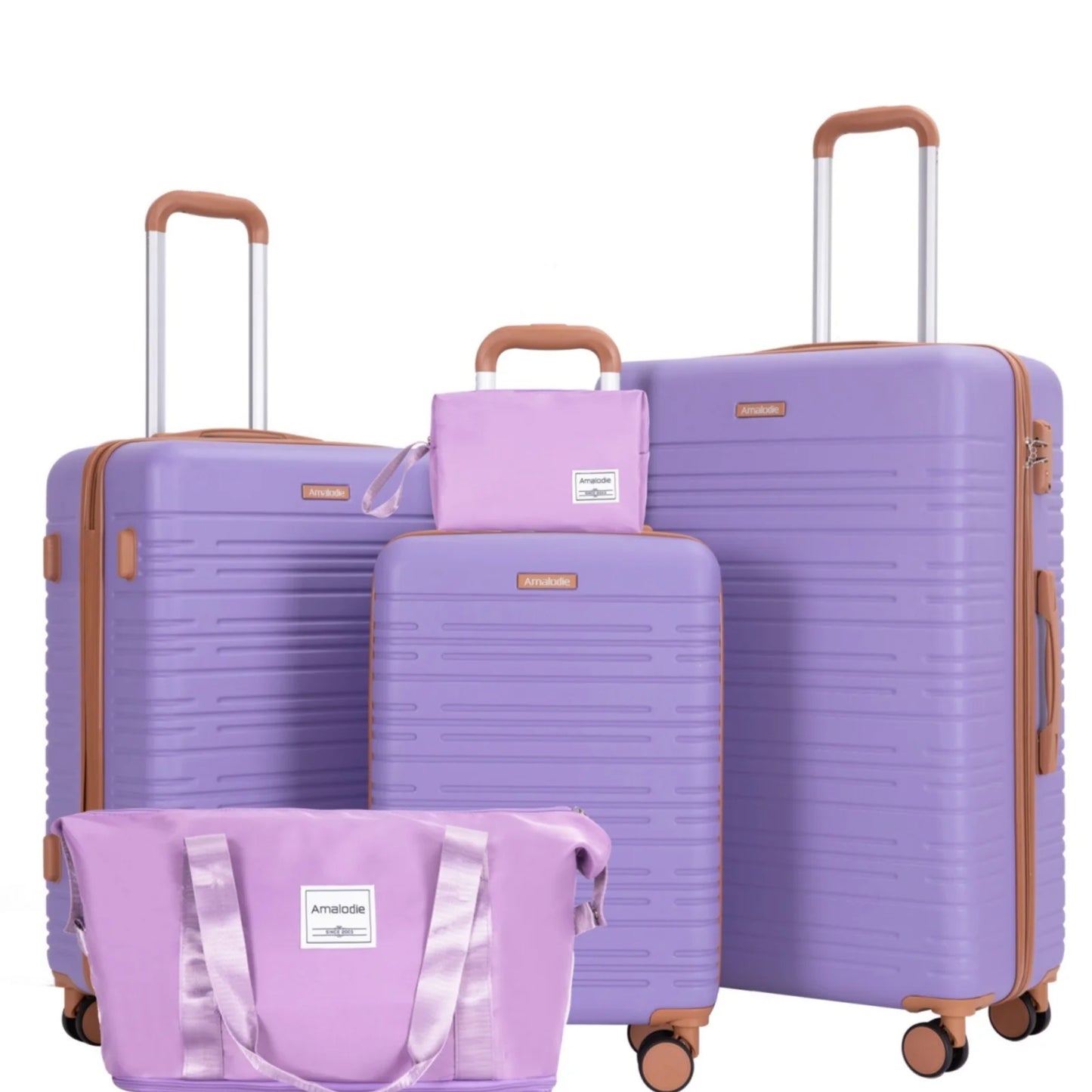 5-Piece Luggage Set with TSA Lock