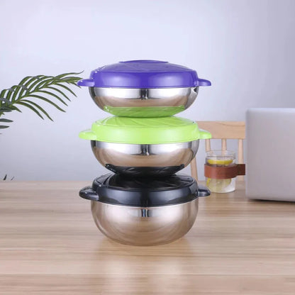 3-Piece Thermal Food Warmer Set 1.5L, 2L & 3L