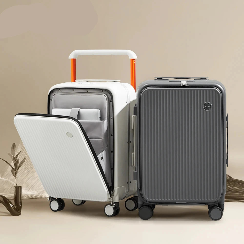 Aluminum Mixi Front Suitcase for Travel