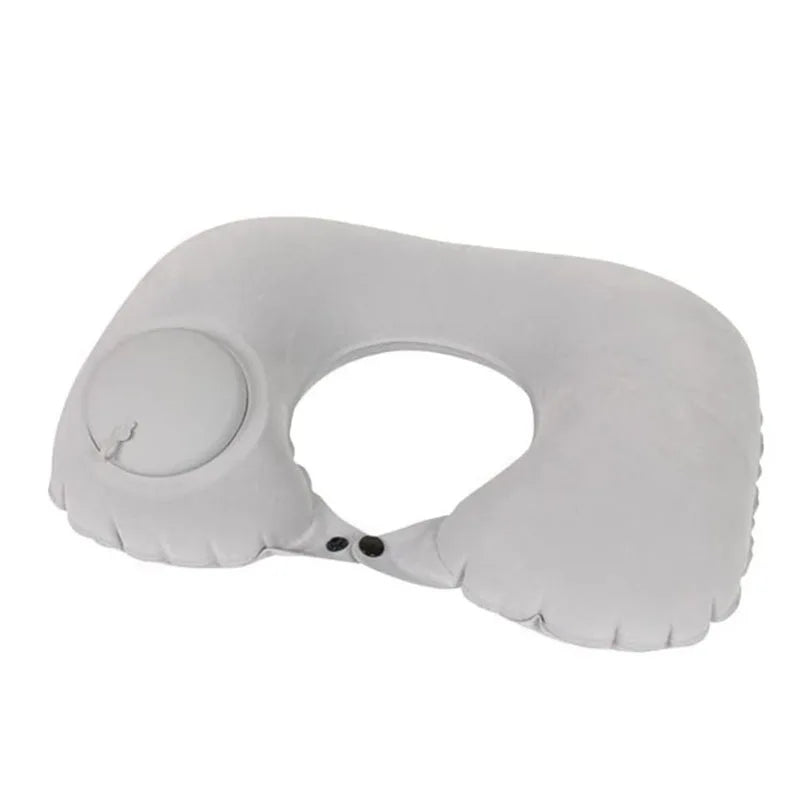 U-Shape Automatic Inflatable Cervical Vertebr Pillow for travel