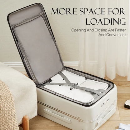 Aluminum Mixi Front Suitcase for Travel