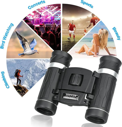 500X25 Portable Hd Zoom Binoculars