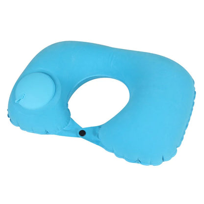 U-Shape Automatic Inflatable Cervical Vertebr Pillow for travel