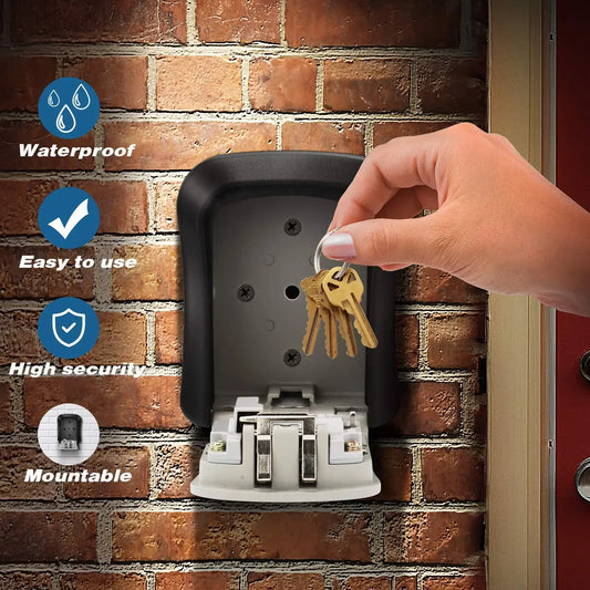 Wall Mount  Box 4 Digit Password Code Security Lock