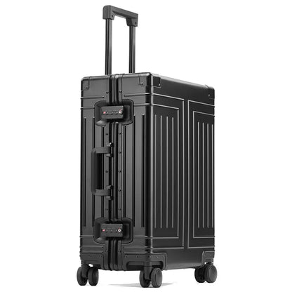 Aluminum Trolley Suitcase with Large Capacity