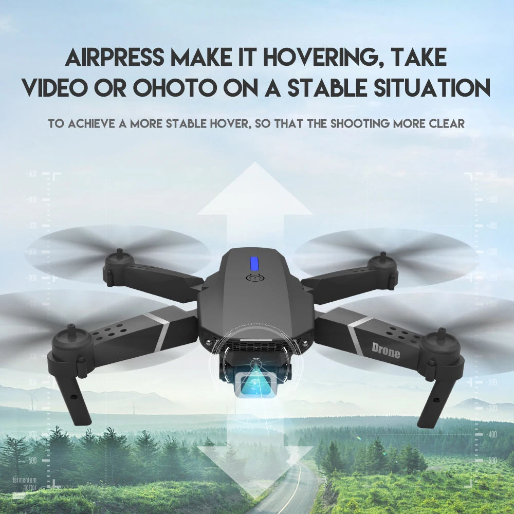 RC Drone 4K Professinal With 1080P Wide Angle HD Camera